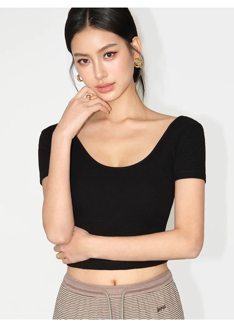 Gallery Square Essential Crop Tee