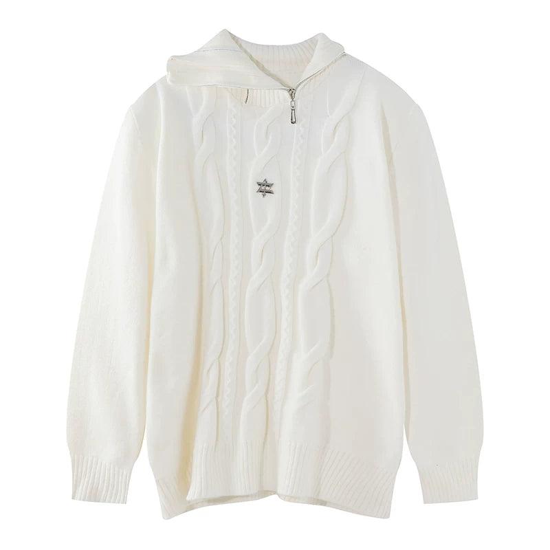 Stellar Spire Starcrest Cable Sweater