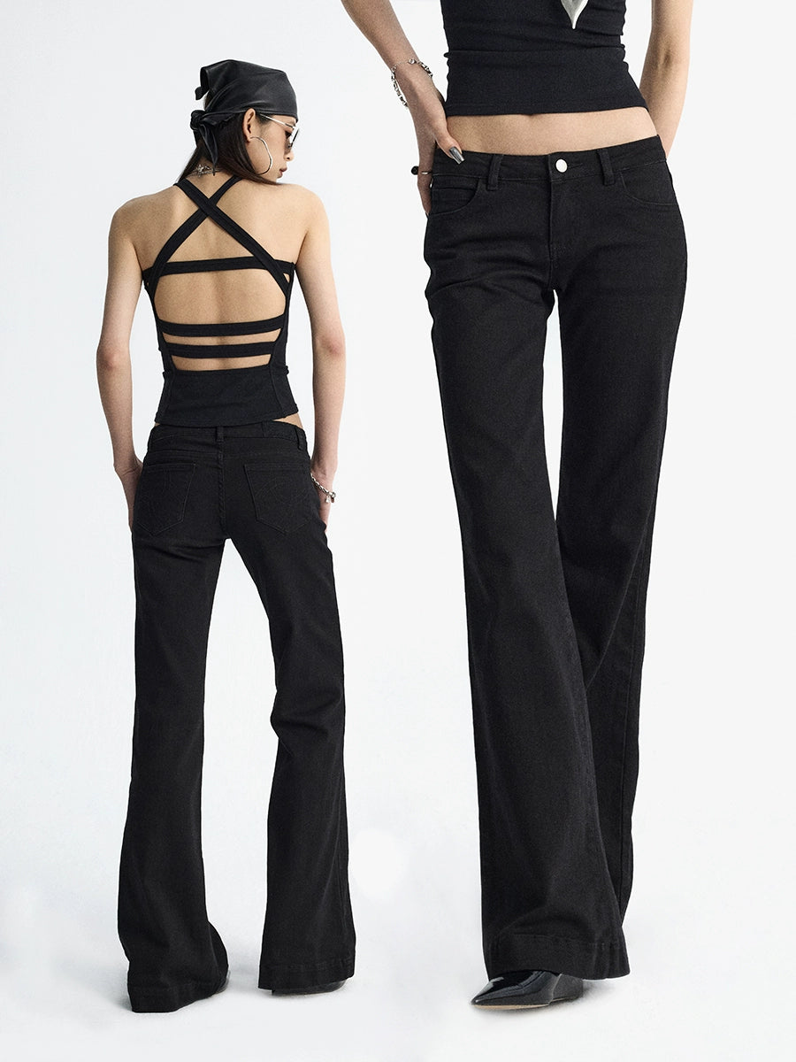 Seaside Drape Flare Jeans