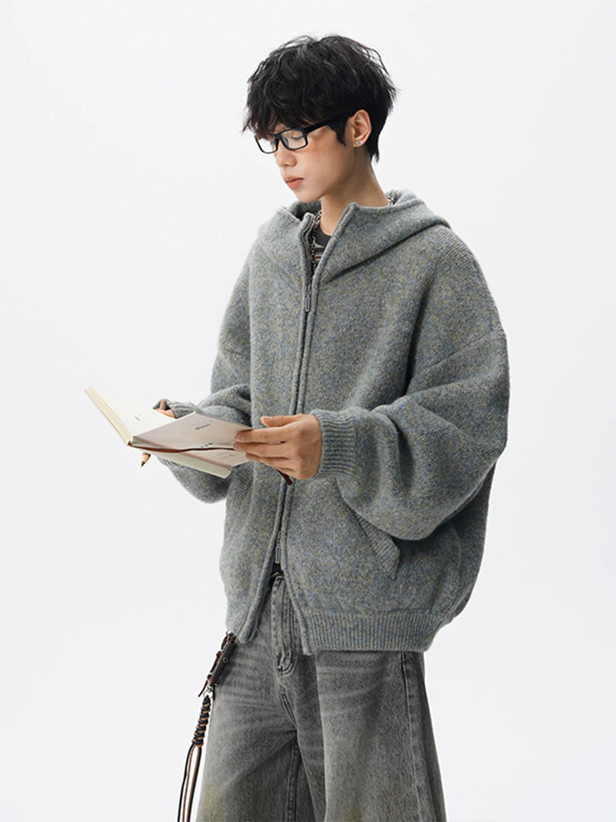 Horizon Fleece Knit Zip Hoodie