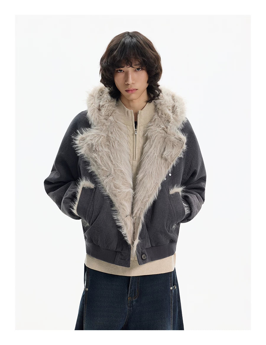 Arctic Shadow Fur Jacket
