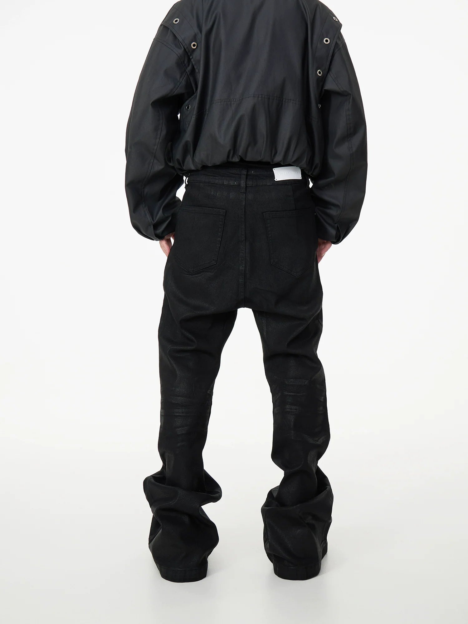 Midnight Stacked Panel Denim Jeans