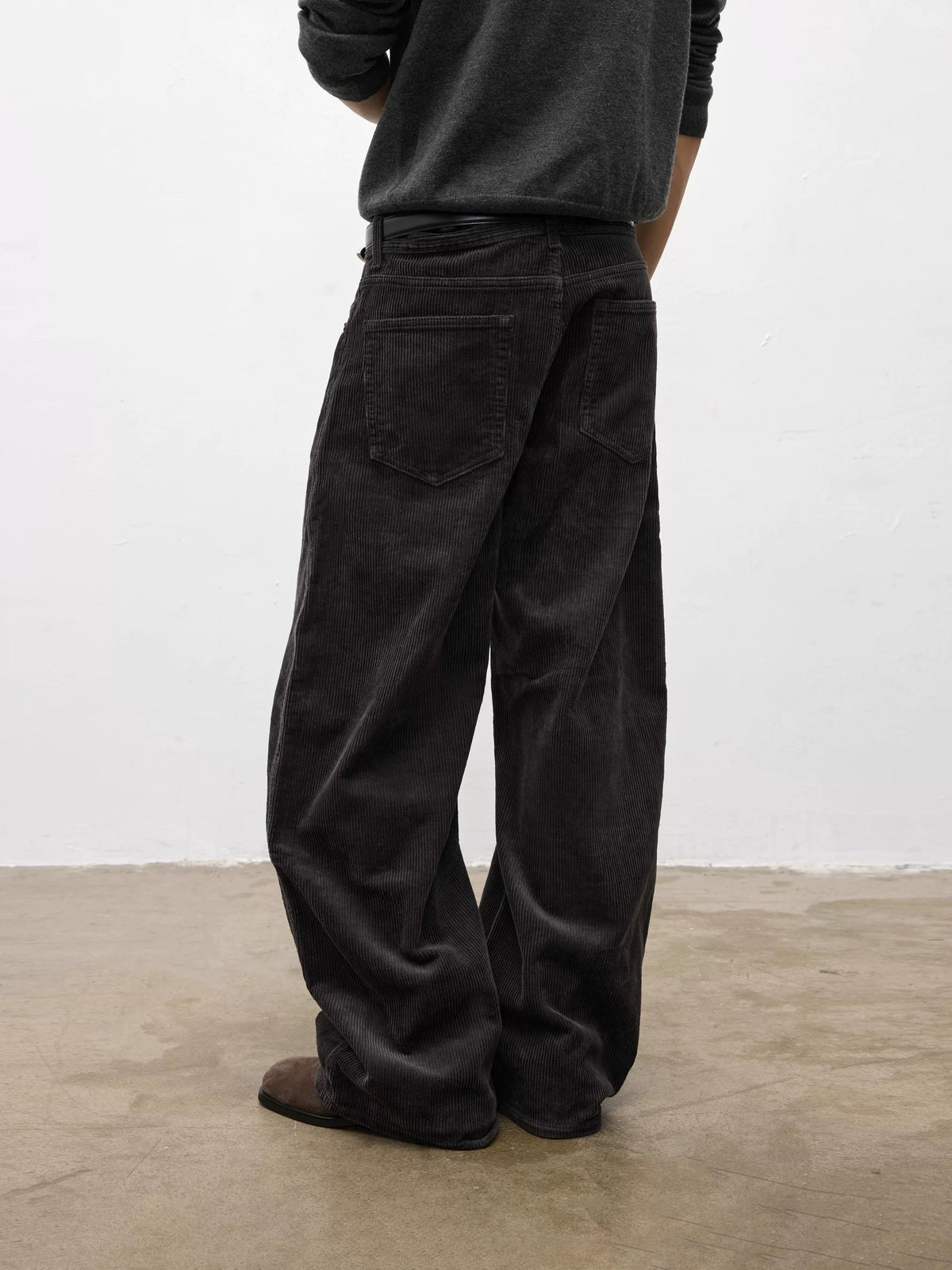 Marlow Wide-Leg Corduroy Trousers