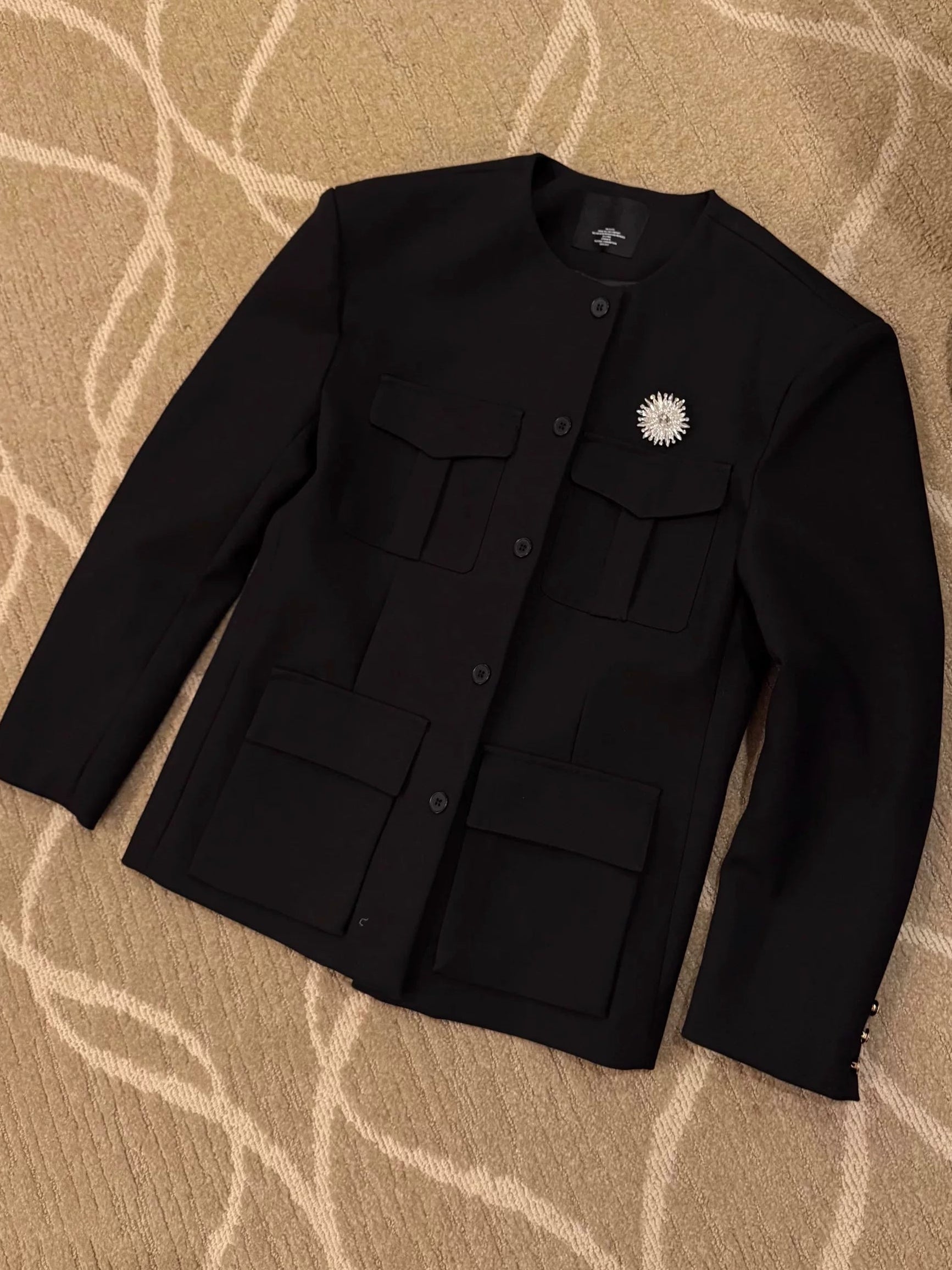 Midnight Regent Utility Blazer