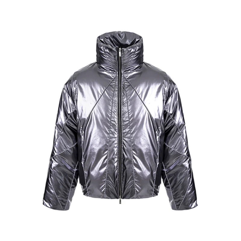 Glossy Puffer Jacket