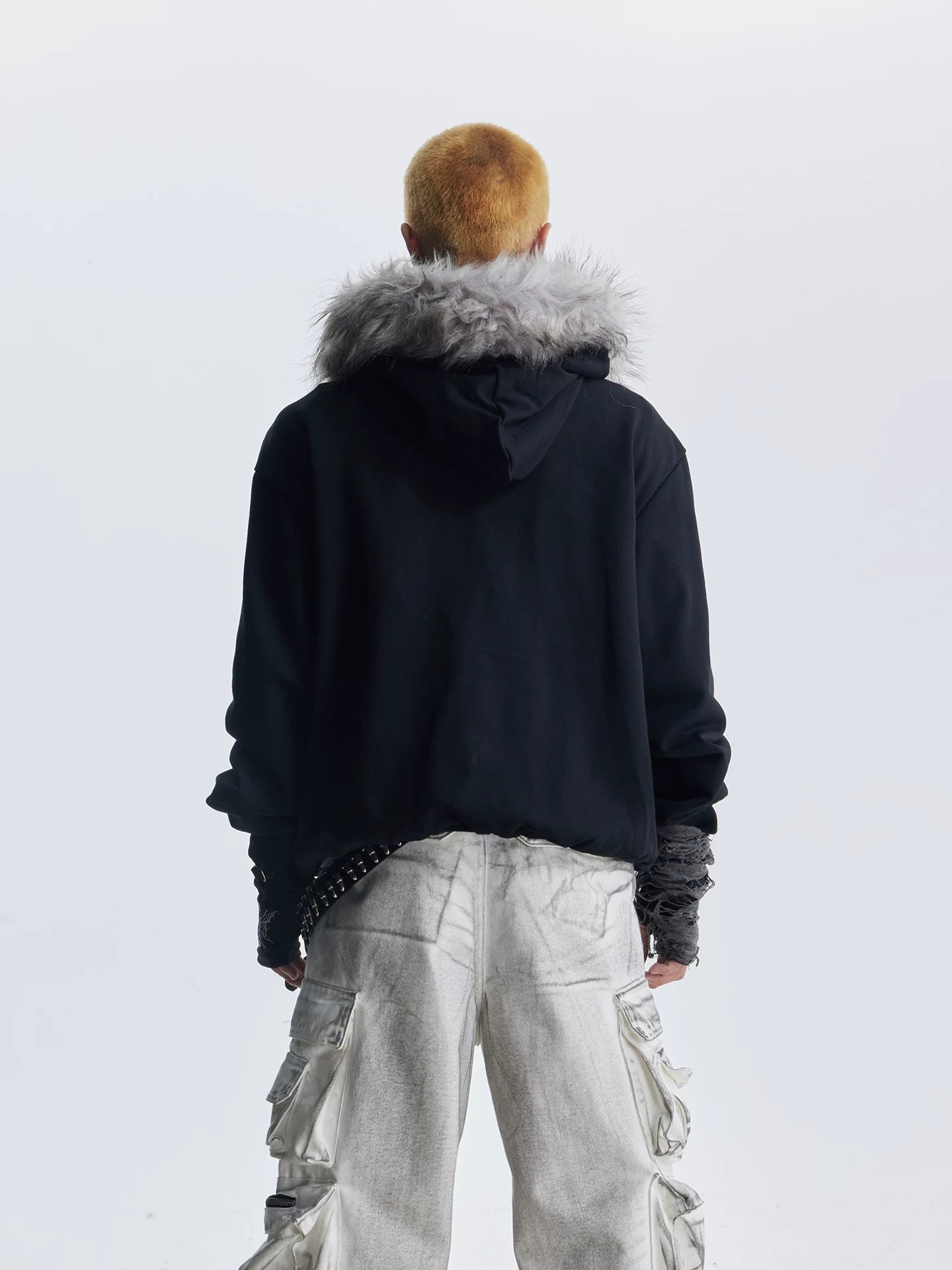 Frostgrave Dreamscape Fur‑Trim Hoodie