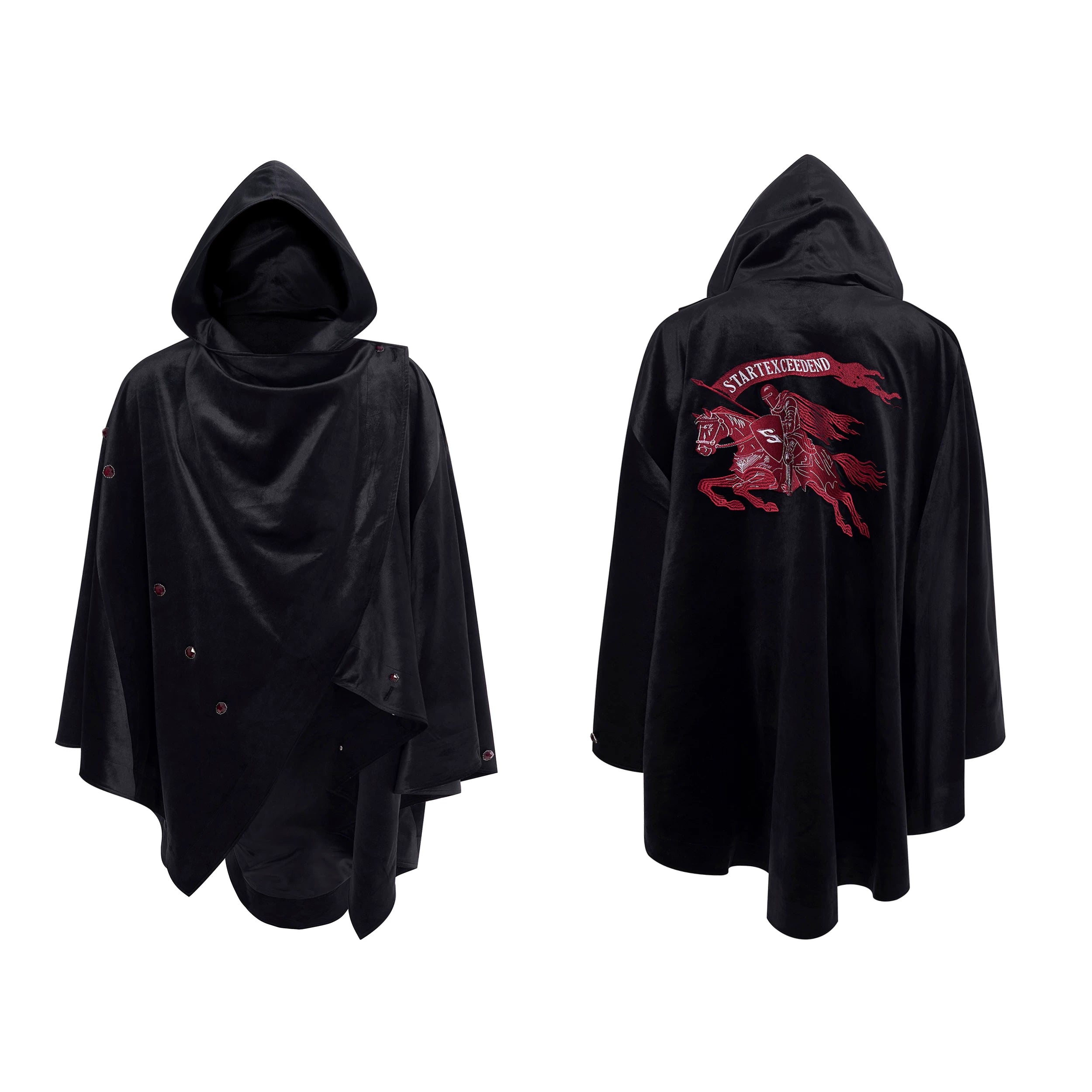 Knight Velour Emblem Cape