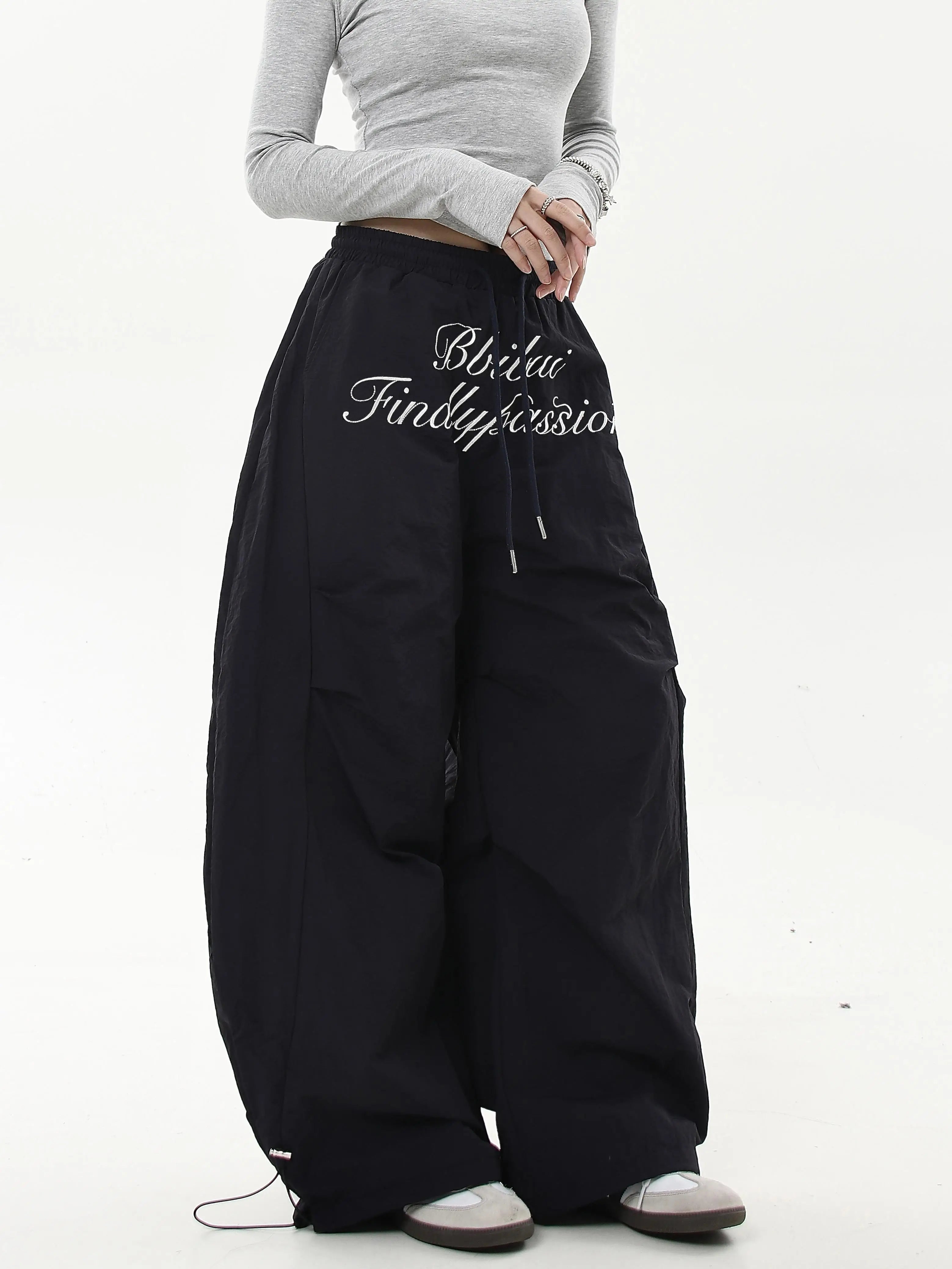 Scripted Devotion Parachute Pants