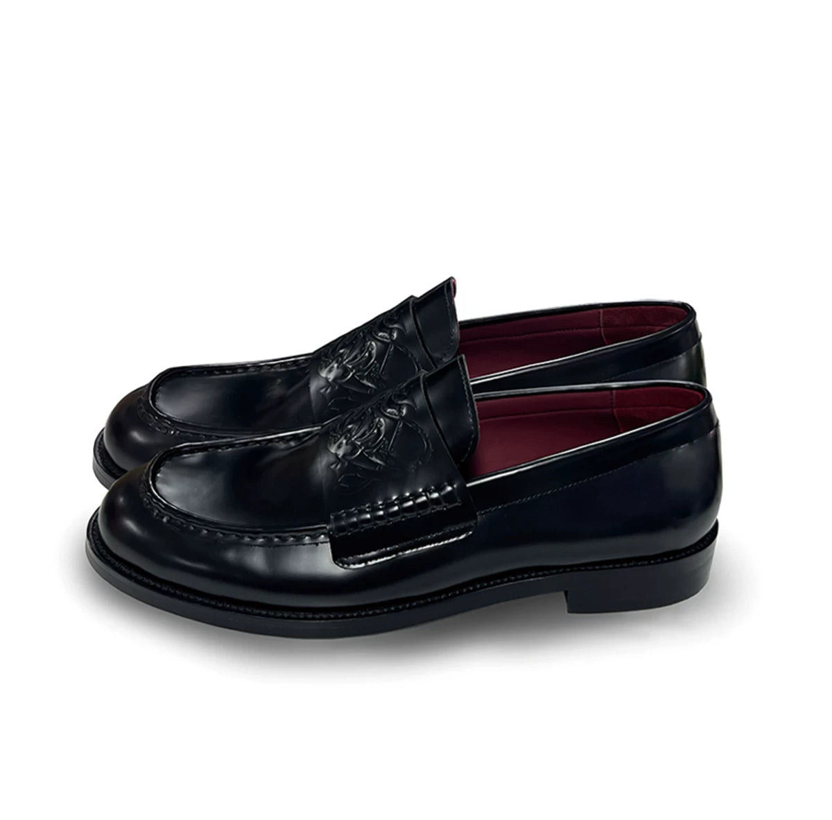 Vampire Leather Loafers - side product view