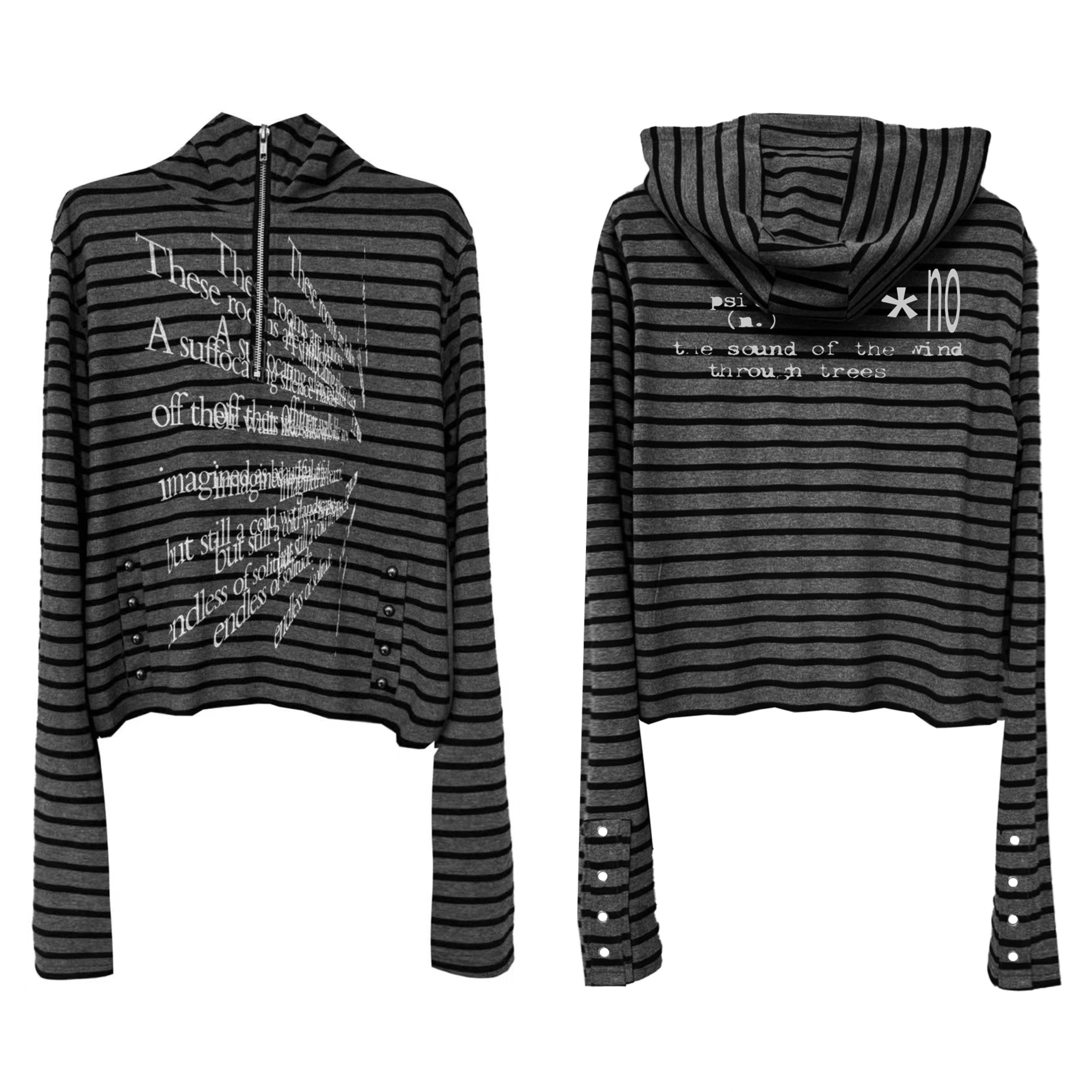 Whisperstripe Wind Verse Hoodie