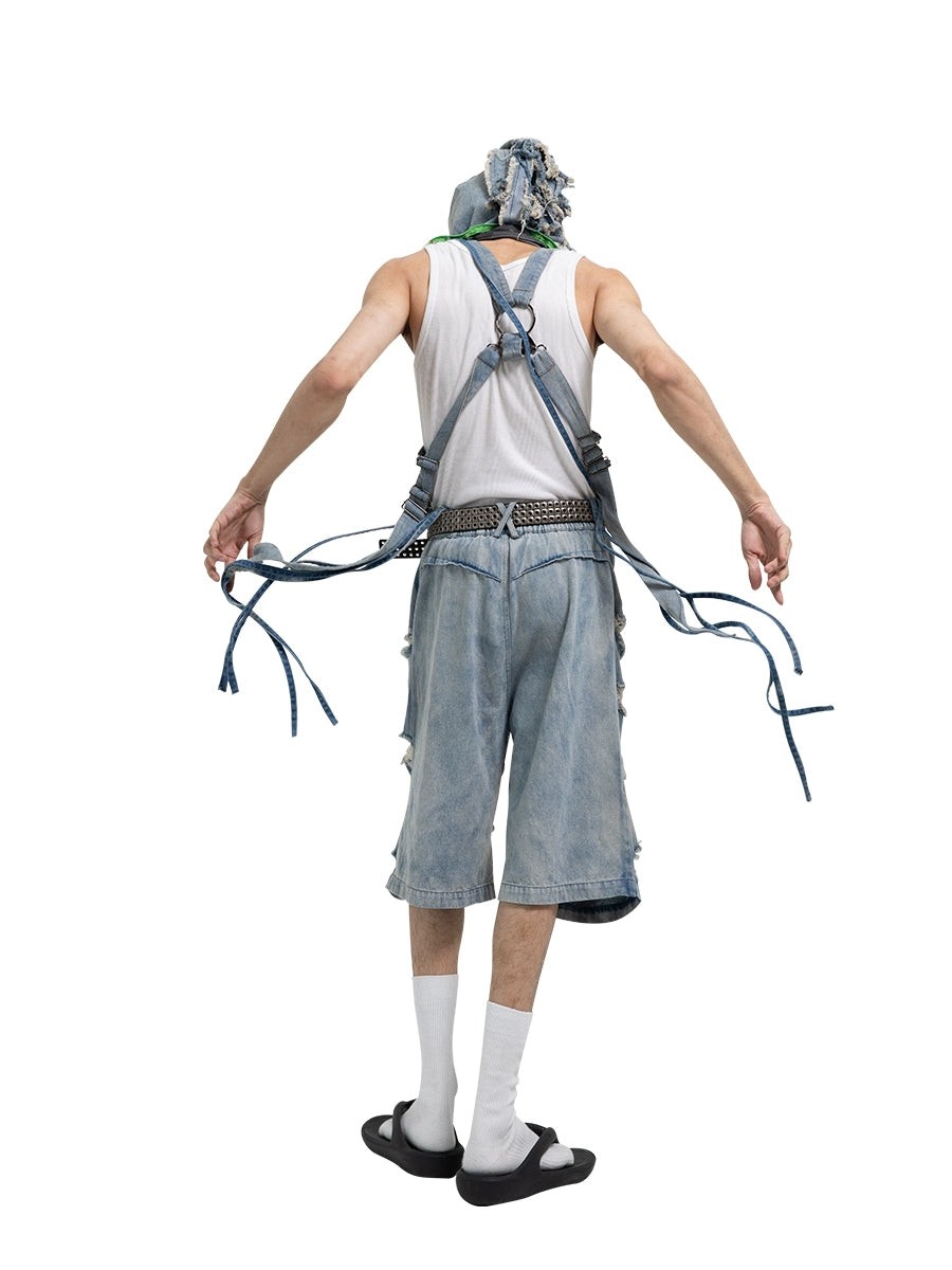 DND4DES Denim Bermudas de mezclilla