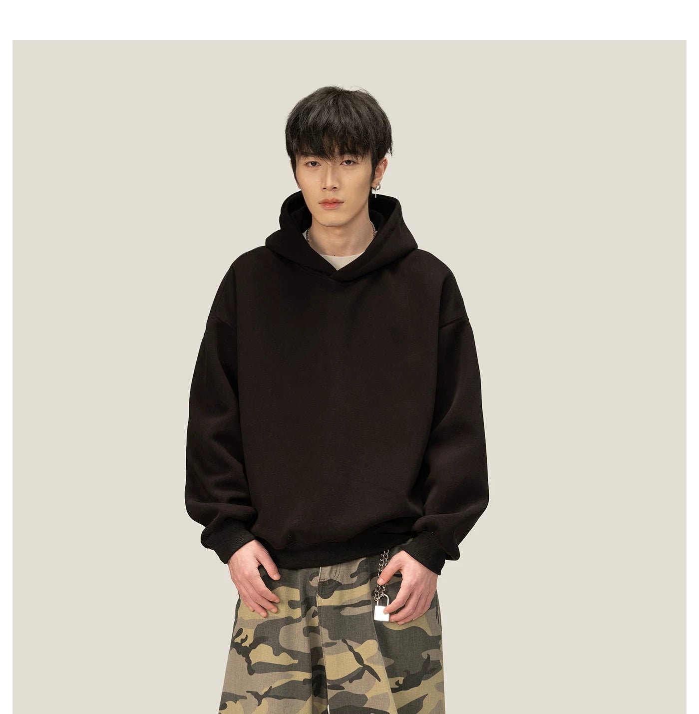 Cindercloud Relaxed Fleece Hoodie
