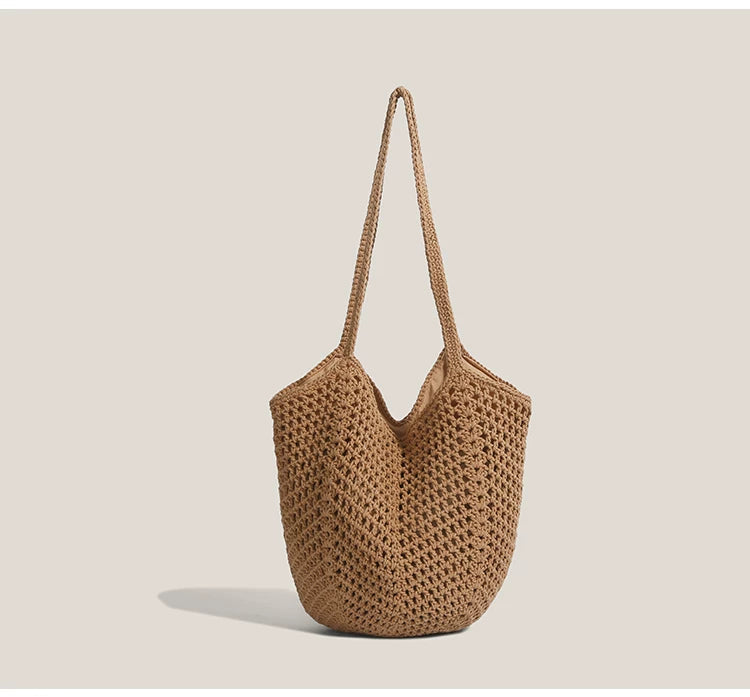 Breeze Crochet Hobo Tote