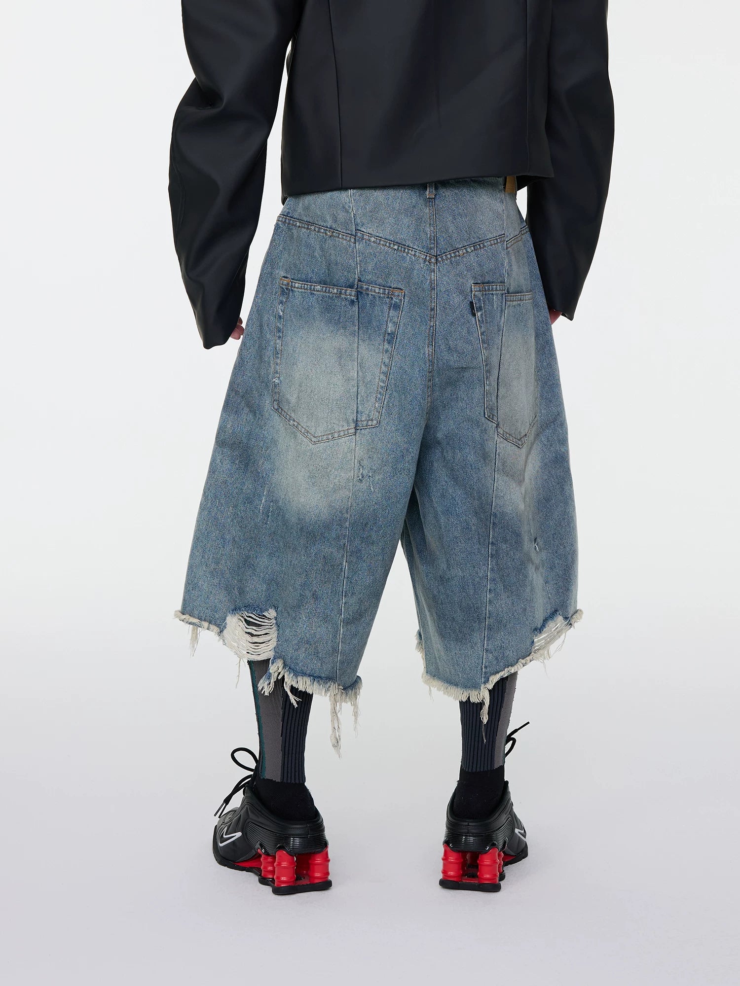 Quarry Ruin Cutoff Denim Shorts