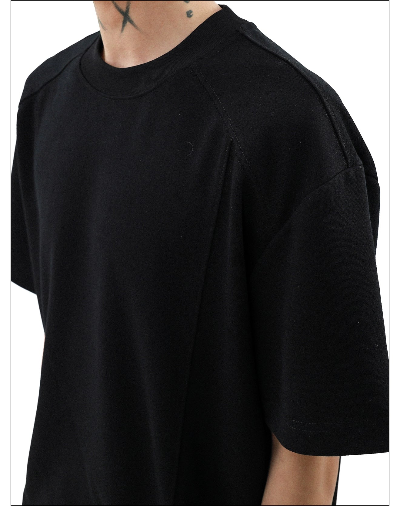 Silverline Seam Detail Relaxed Tee