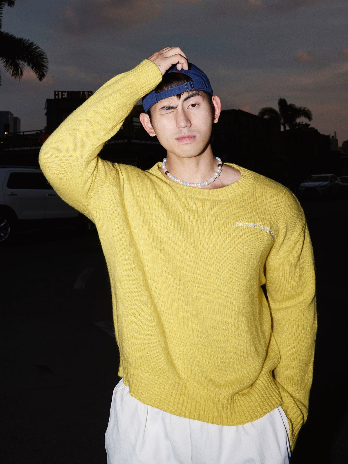 Sunbeam Relaxed Crewneck Knit Sweater