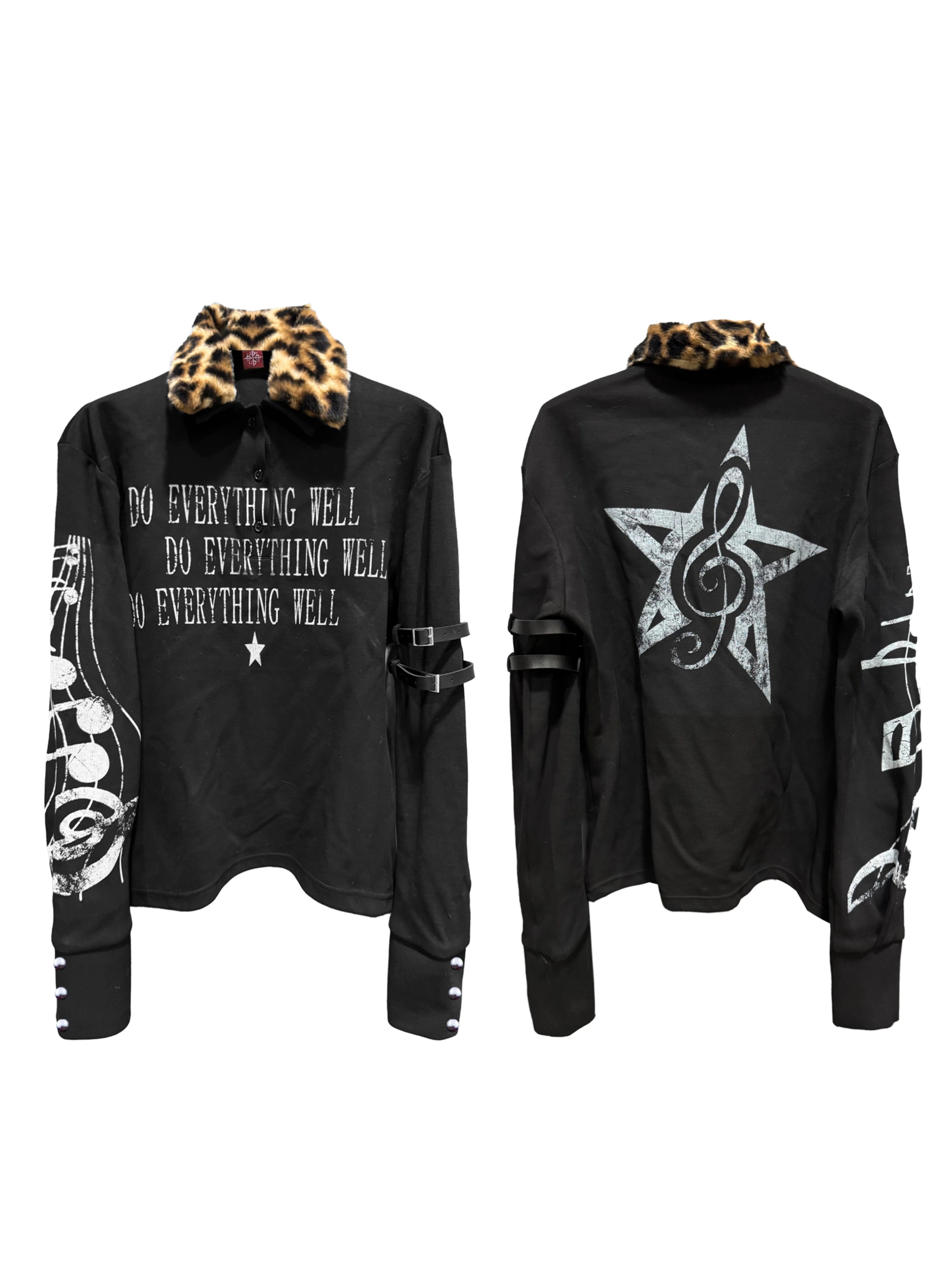 Leopard Anthem Treble Star Longsleeve