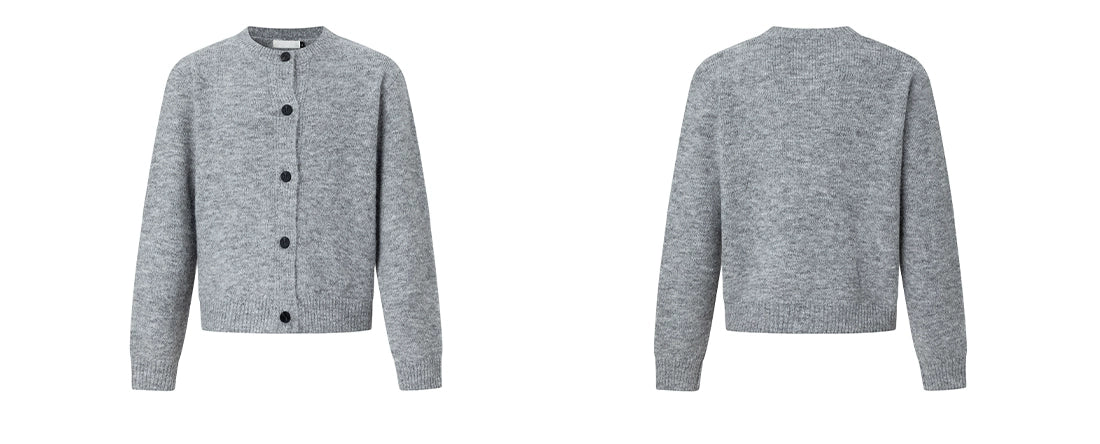 Frosted Haze Knit Cardigan