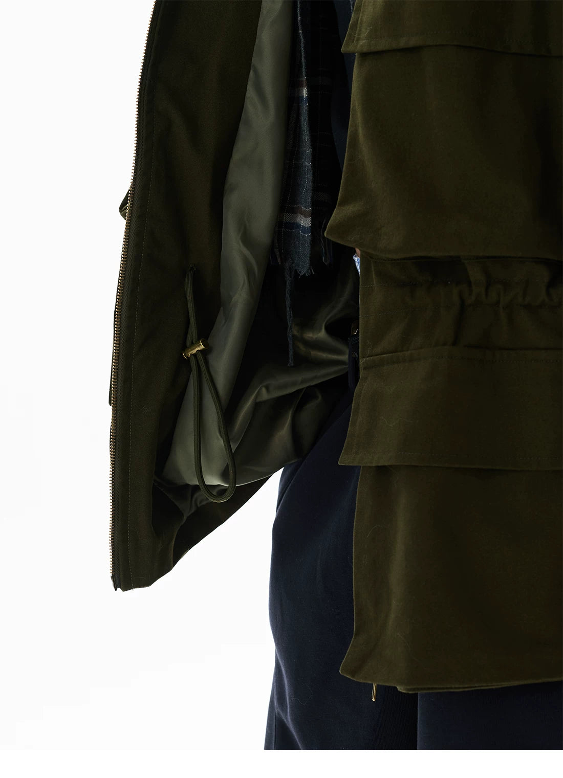 Midnight Signal Utility Zip Parka