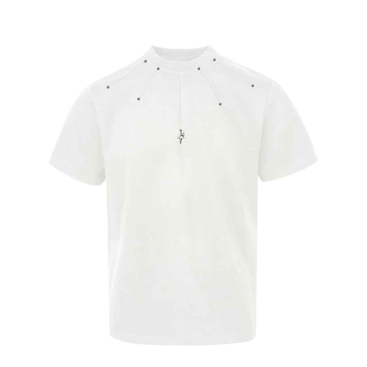 Halo Tether Studded Pendant Tee