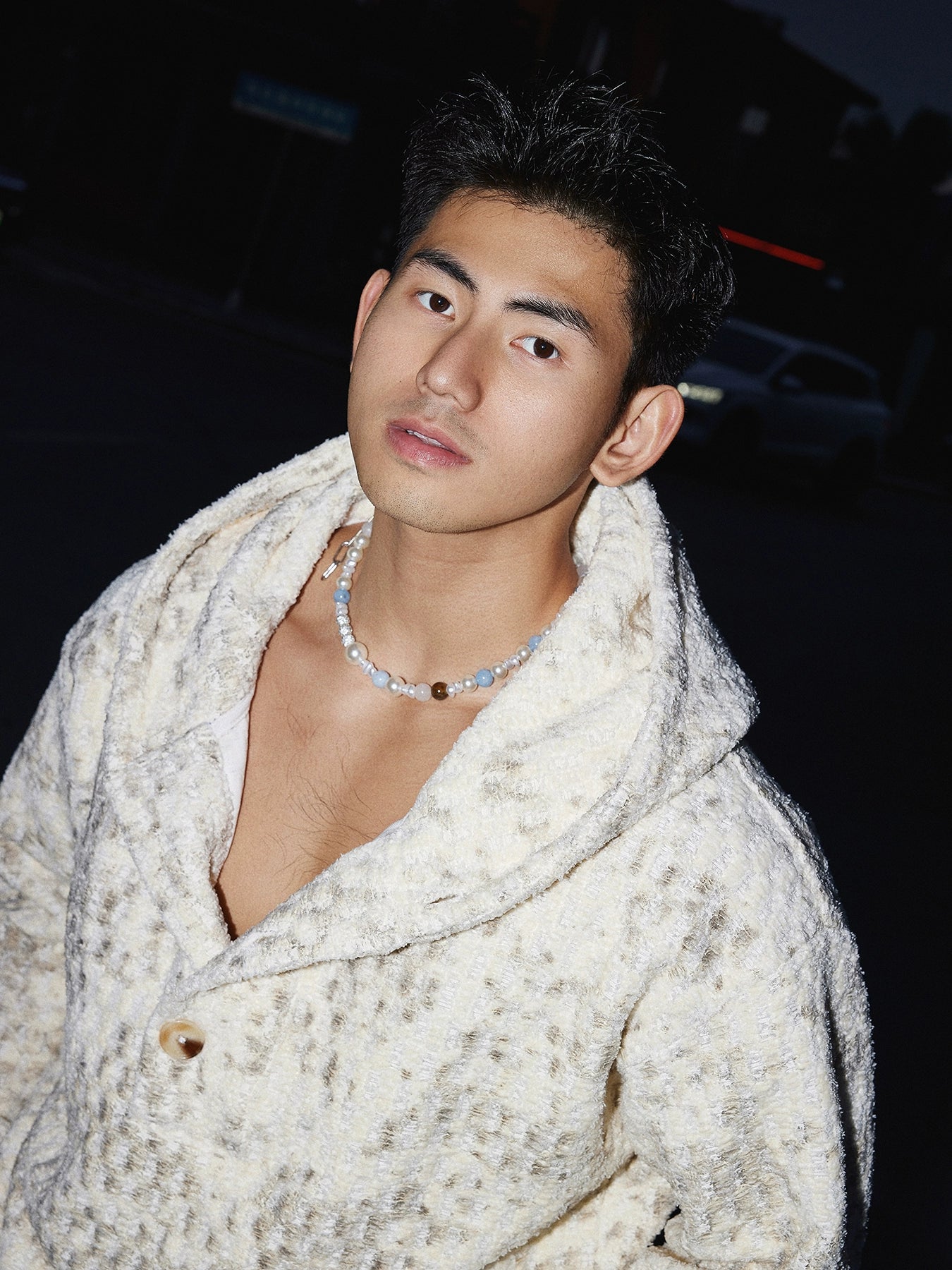 Faux Fur Hooded Jacket