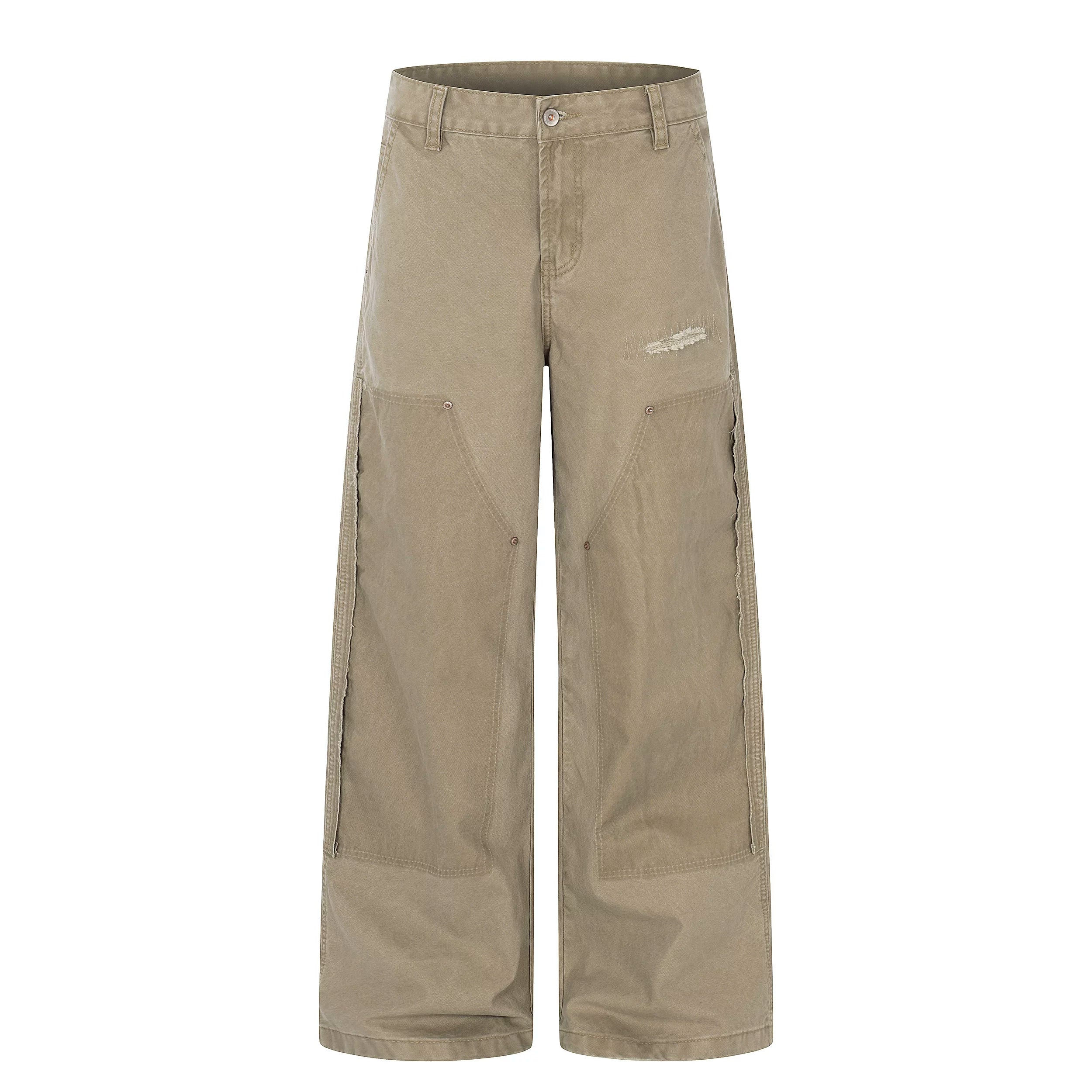 Sage Panel Utility Jeans