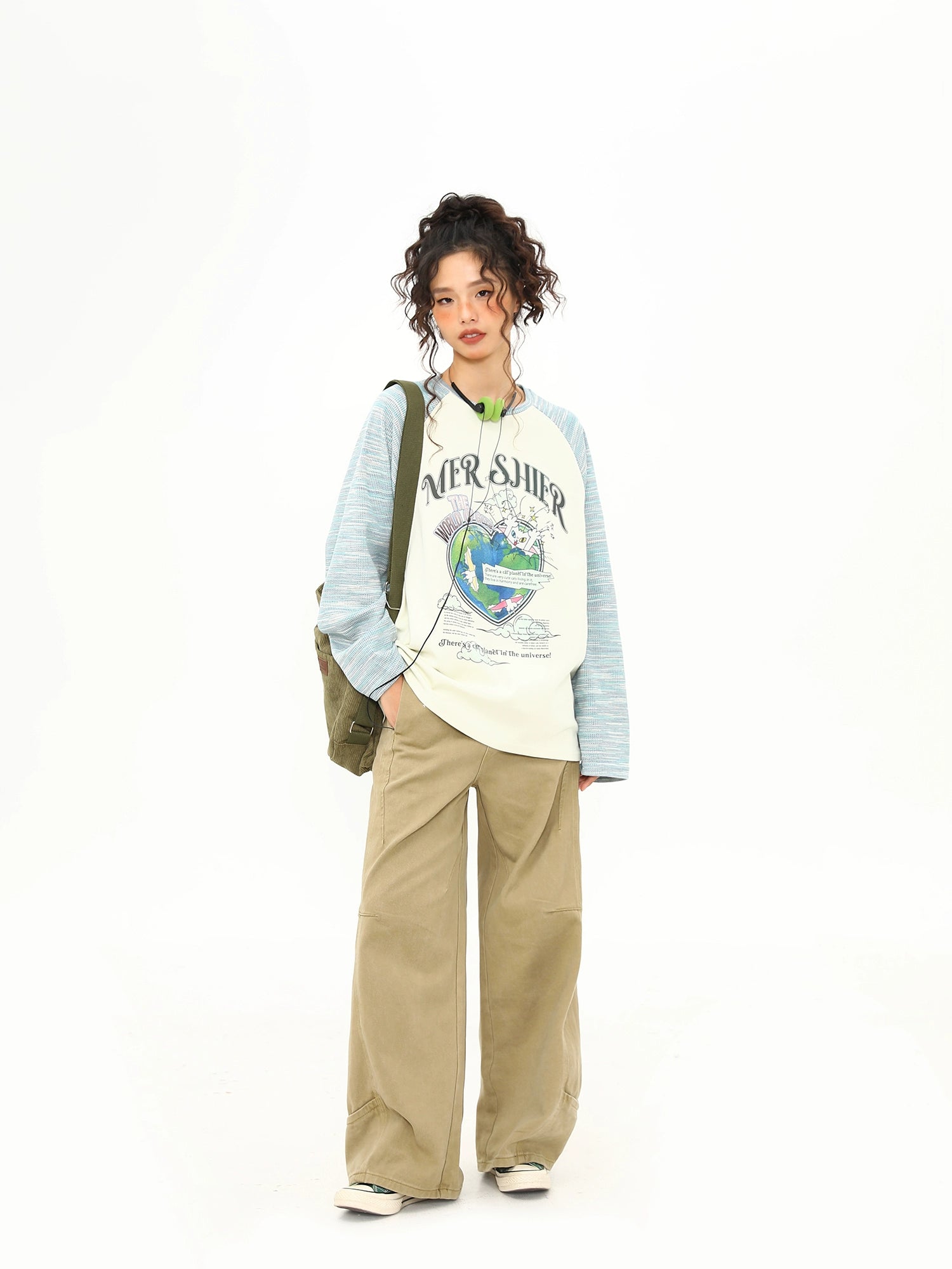 Skyline Daydream Raglan Graphic Tee