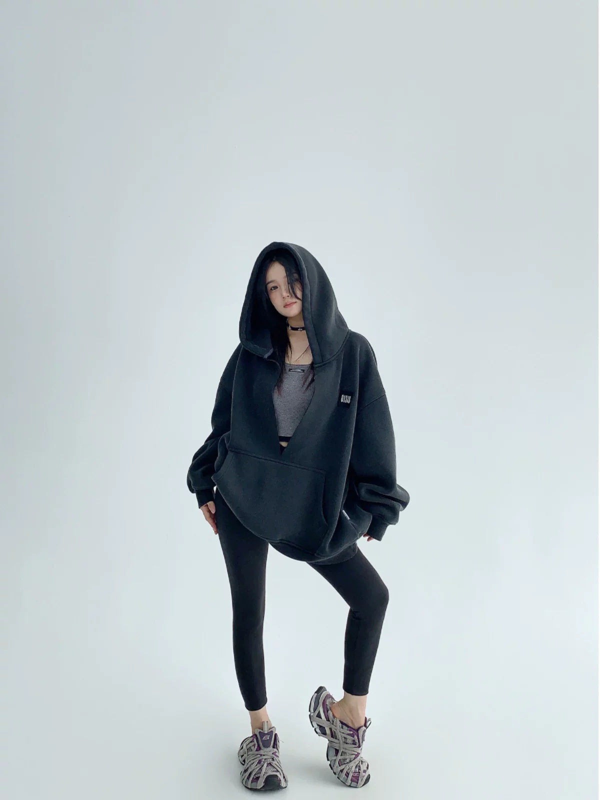 Deep Cocoon Logo Hoodie