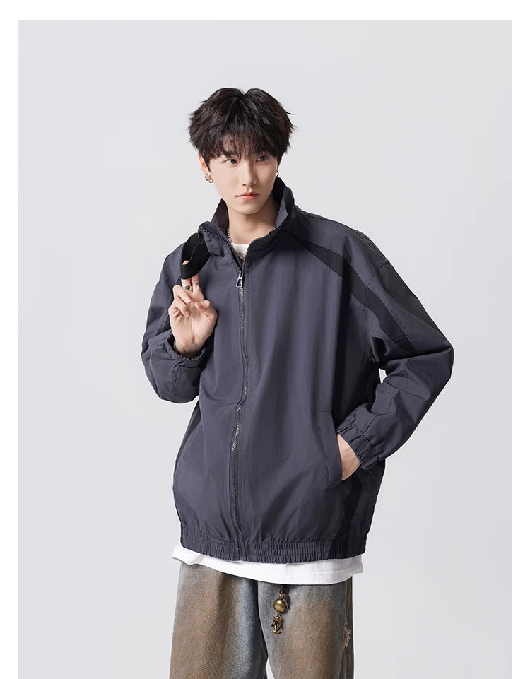 Streak Track Windbreaker