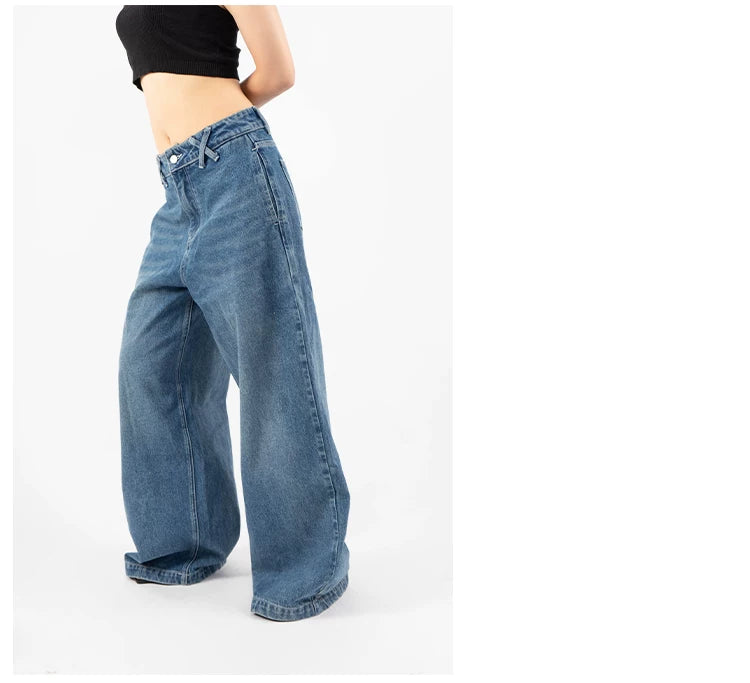 Unity Drape Ultra Wide-Leg Denim