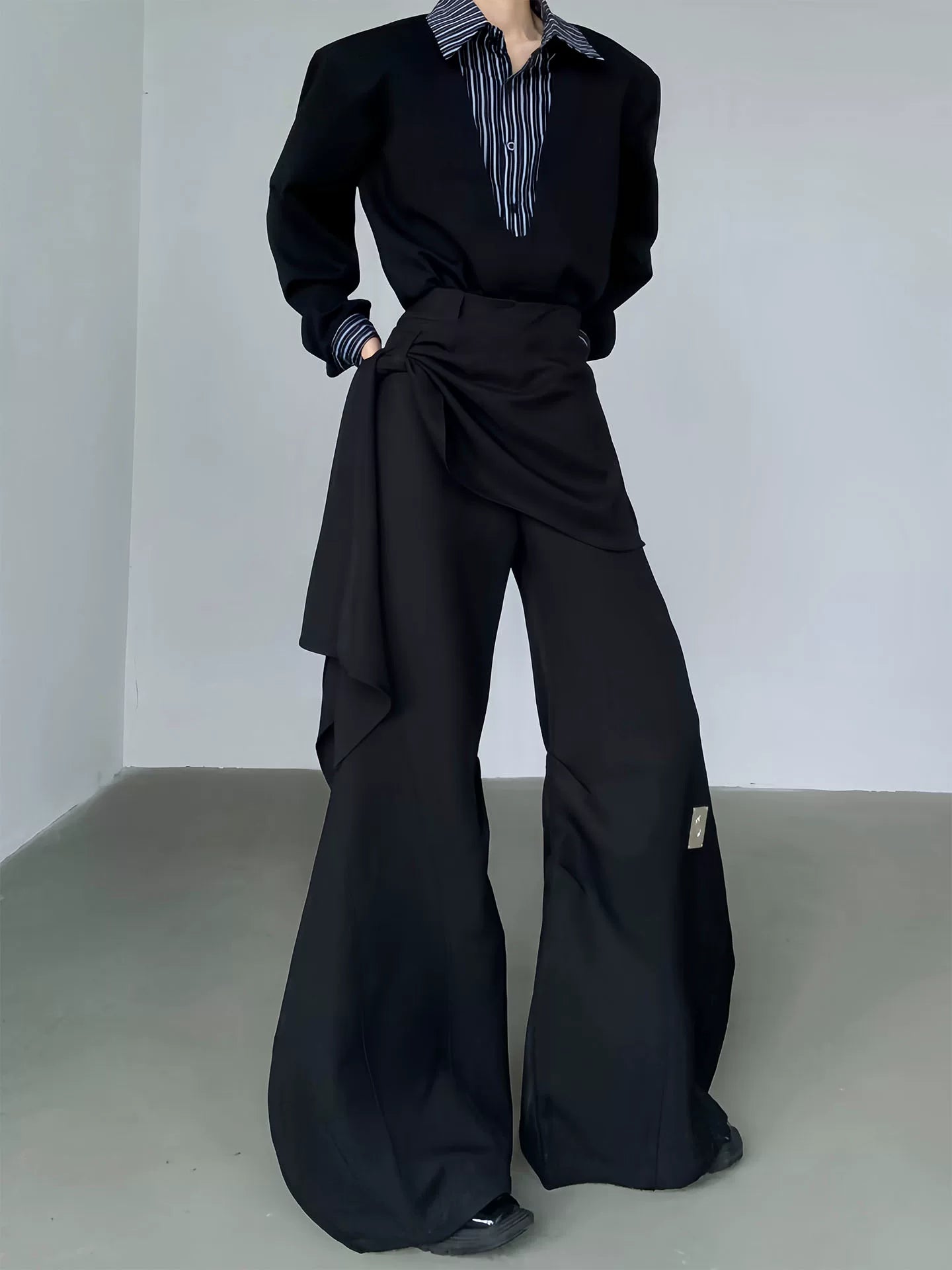 Cascade Sculpt Flare Trousers
