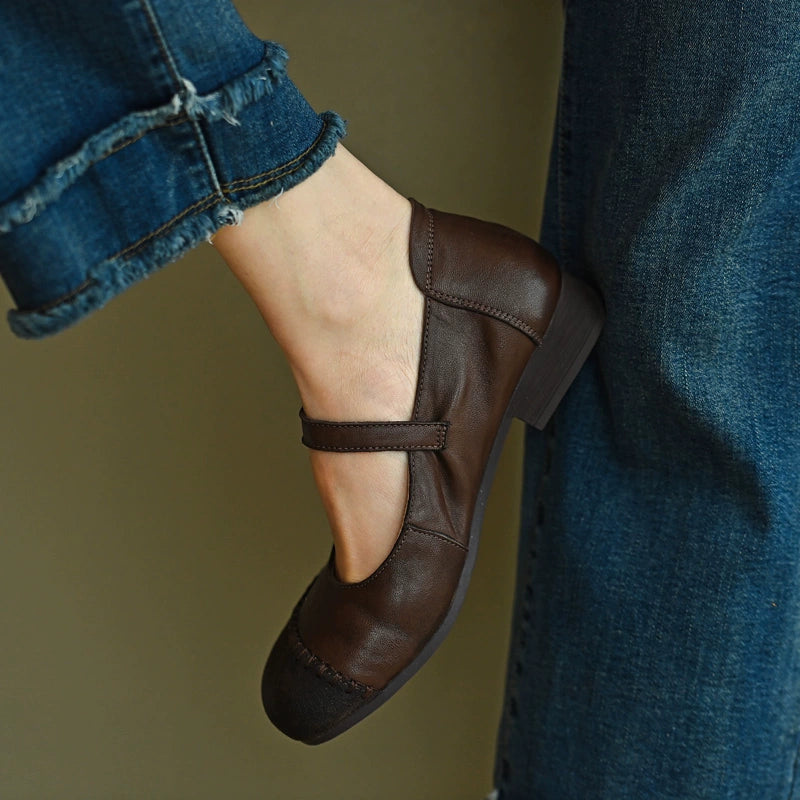 Chestnut Charm Mary Jane Flats