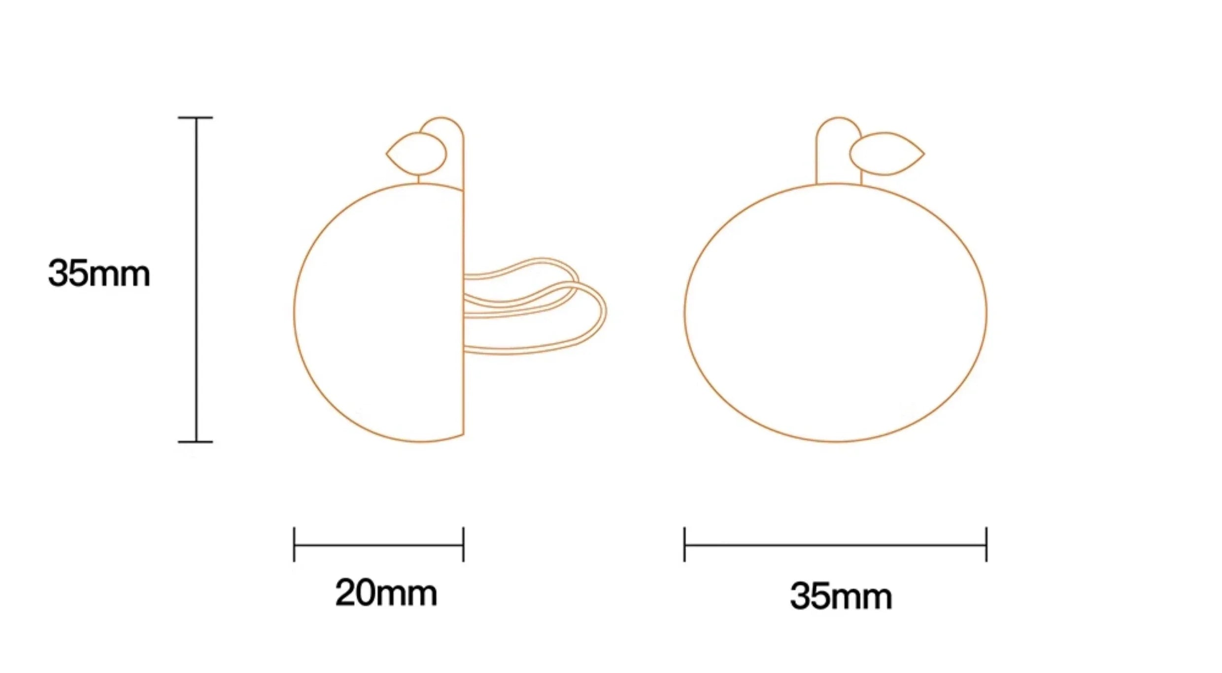 Cute Apple Face Statement Ring