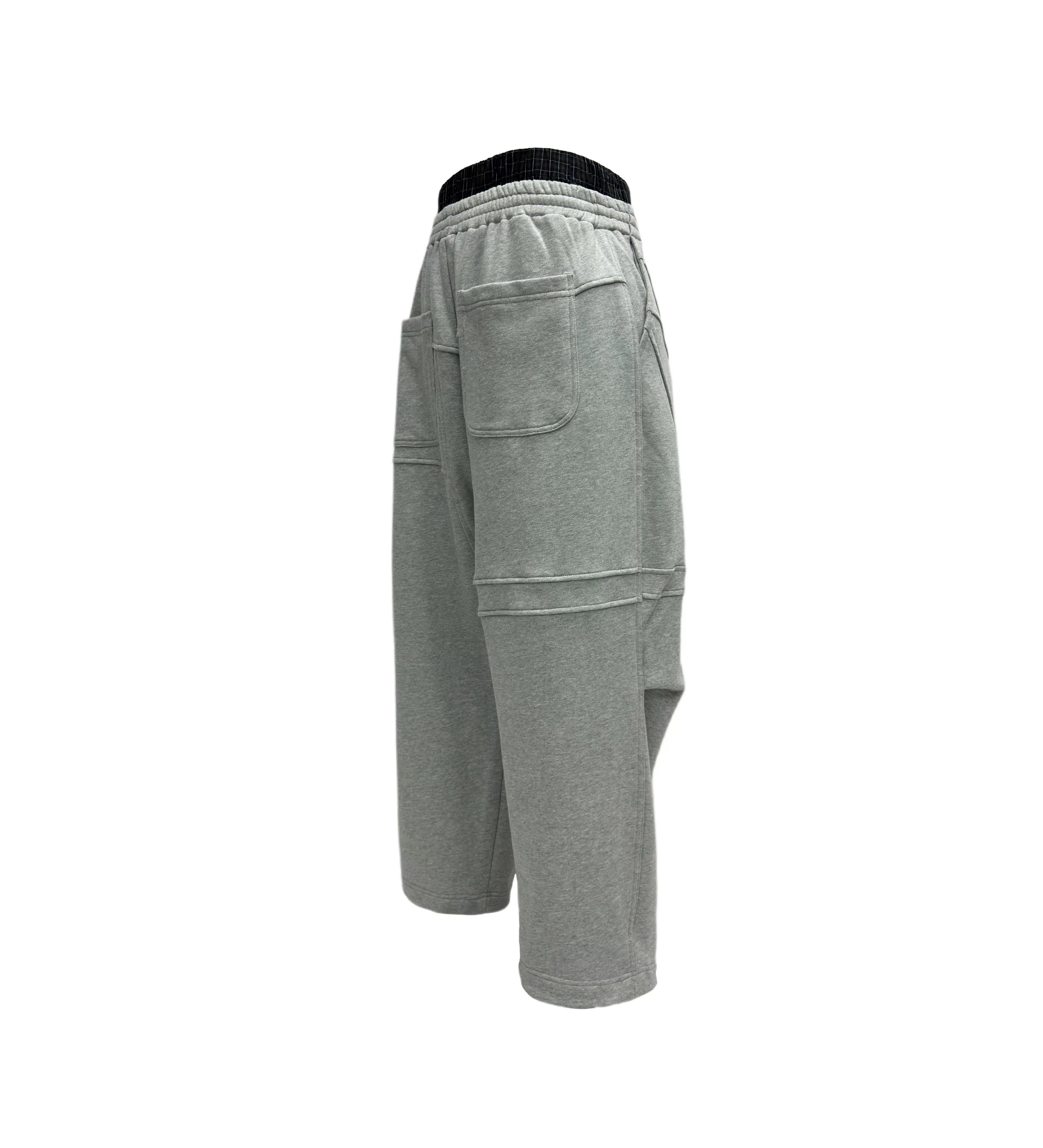 Circuit Paneled Drape Sweatpants