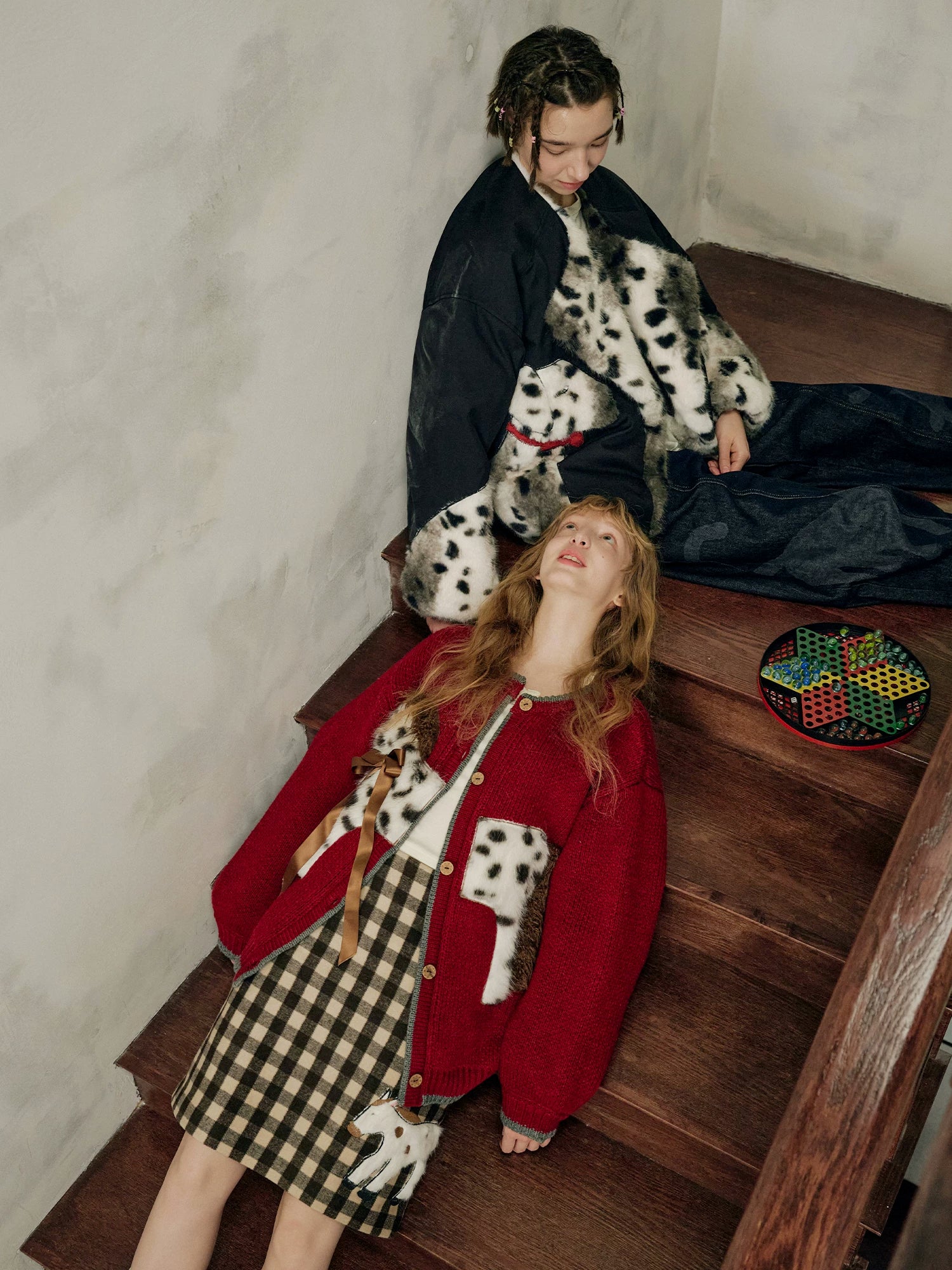 Spotted Pony Stable Knit Cardigan