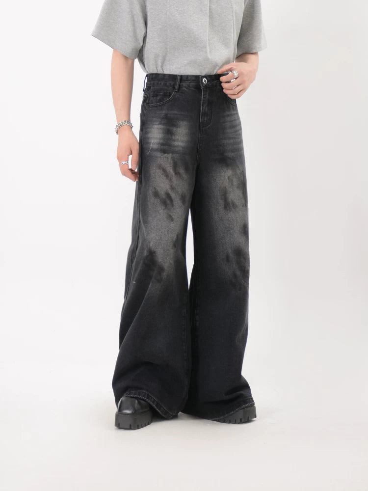 Storm Fade Wide Leg Jeans