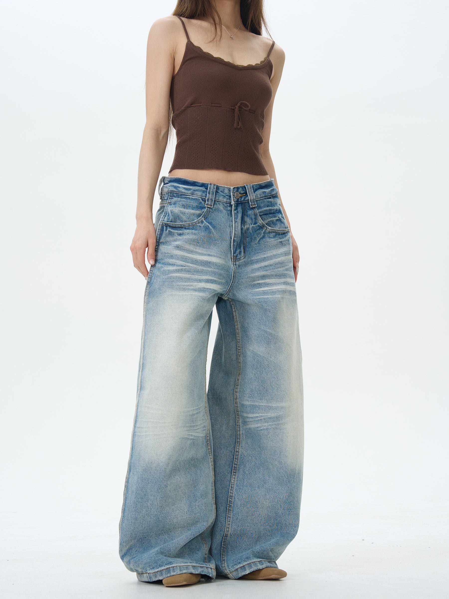 Baggy Wide Leg Jeans
