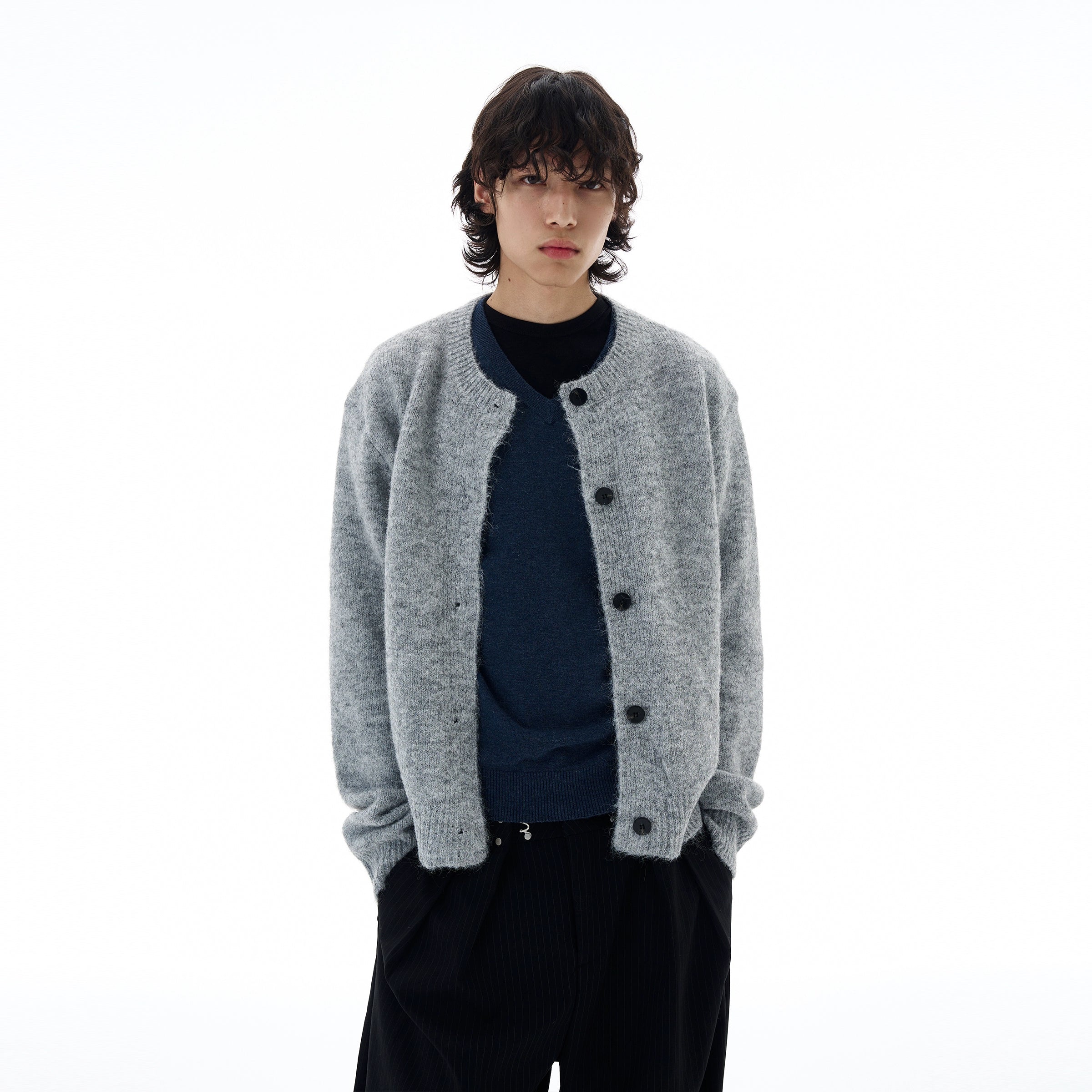 Frosted Haze Knit Cardigan