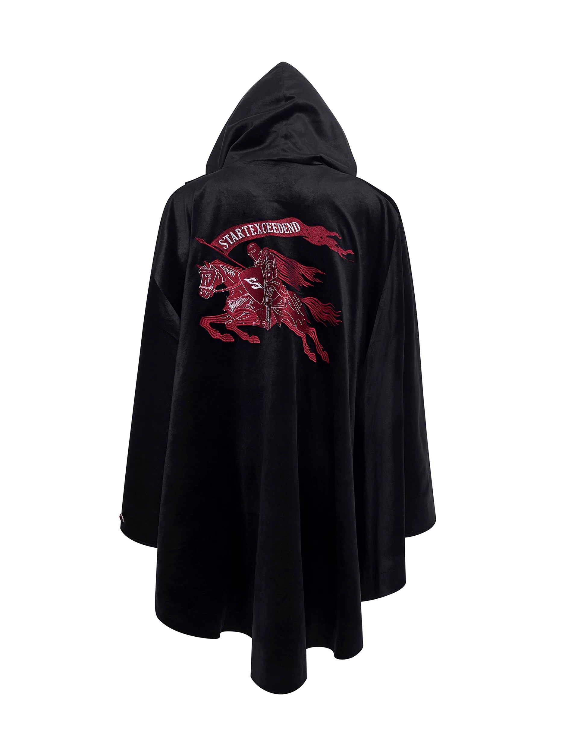 Knight Velour Emblem Cape