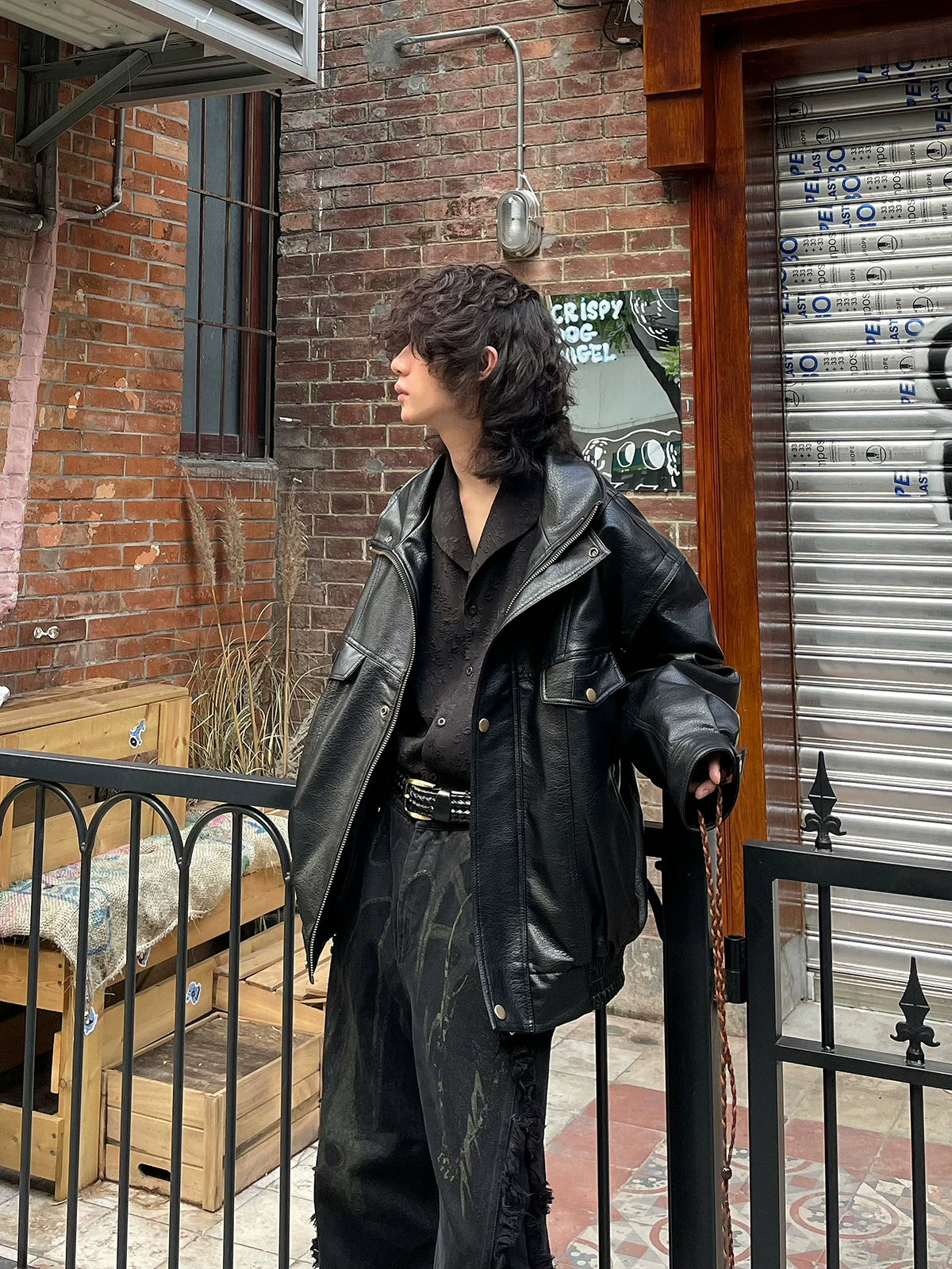 Gravemont Oversized Moto Jacket