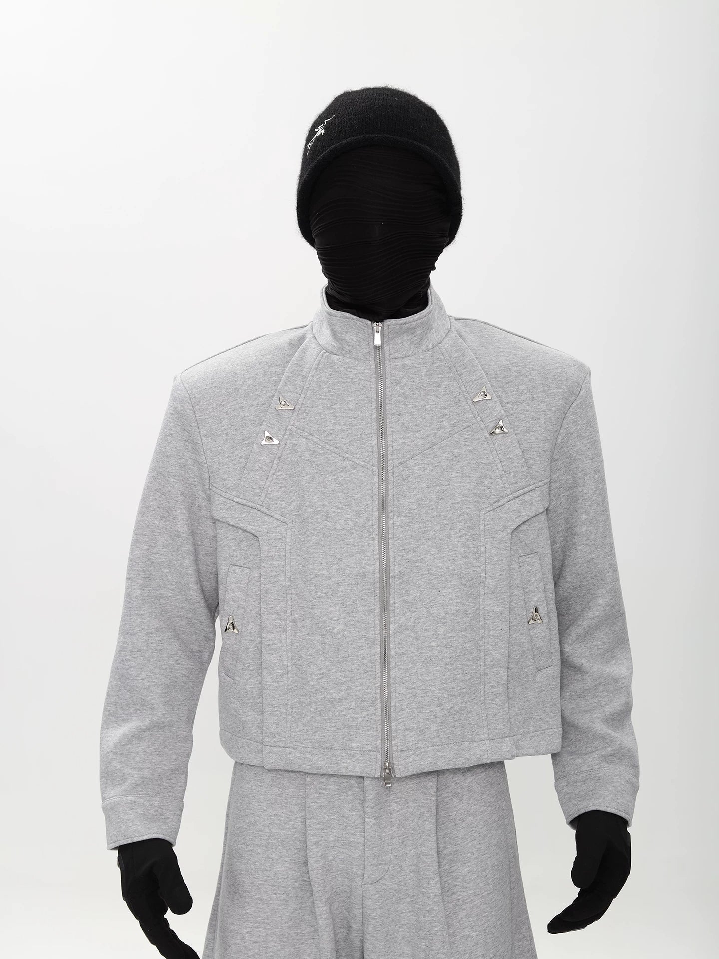 Prism Circuit Structured Zip Jacket