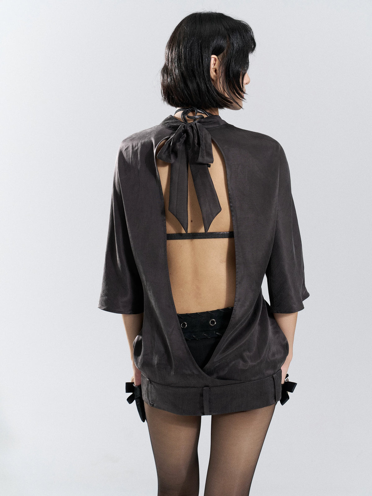 Nocturne Studded Mock Neck Top