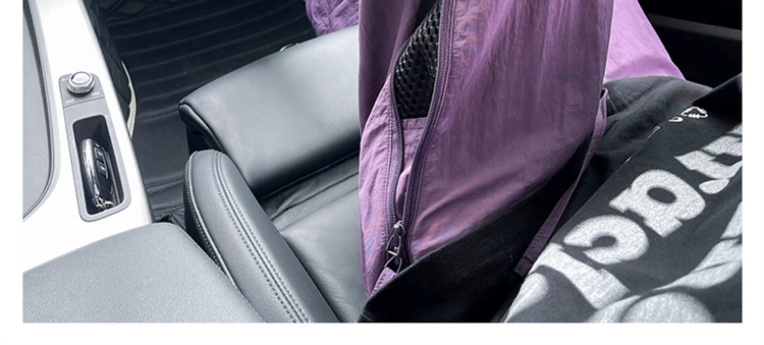 Mesh Panel Wide Leg Pants