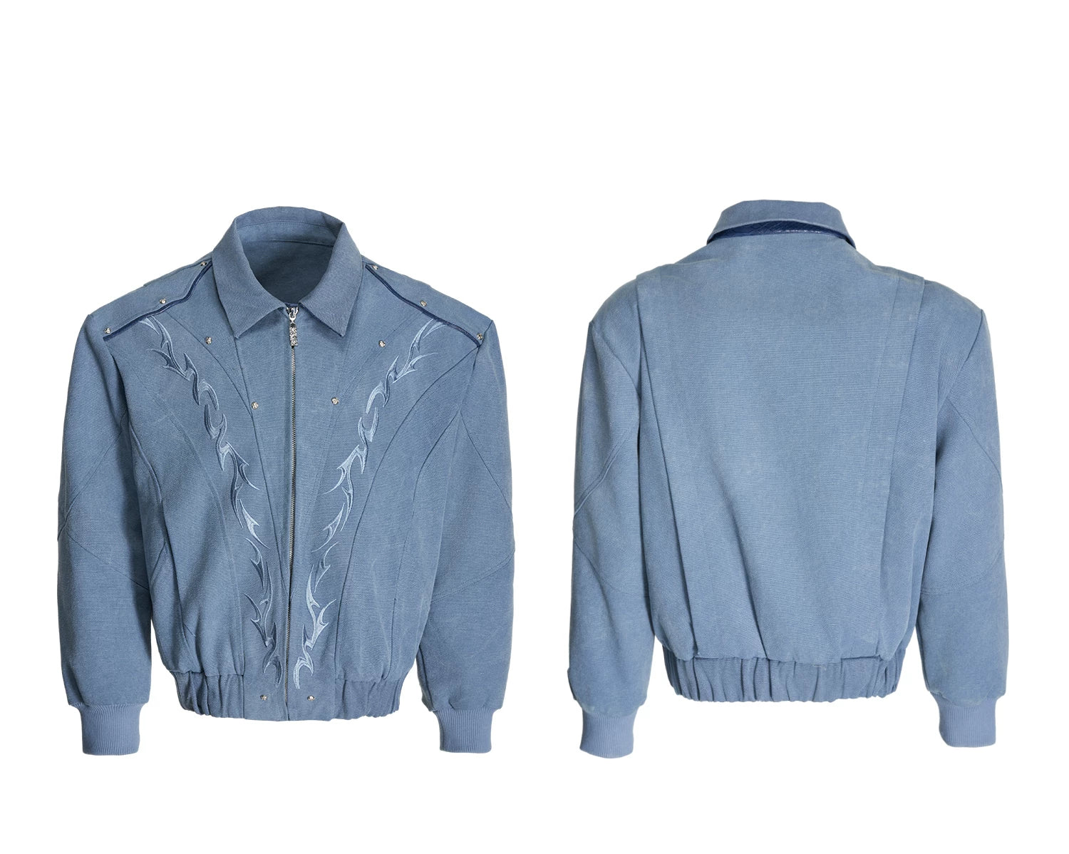 Arcflare Embroidered Bomber