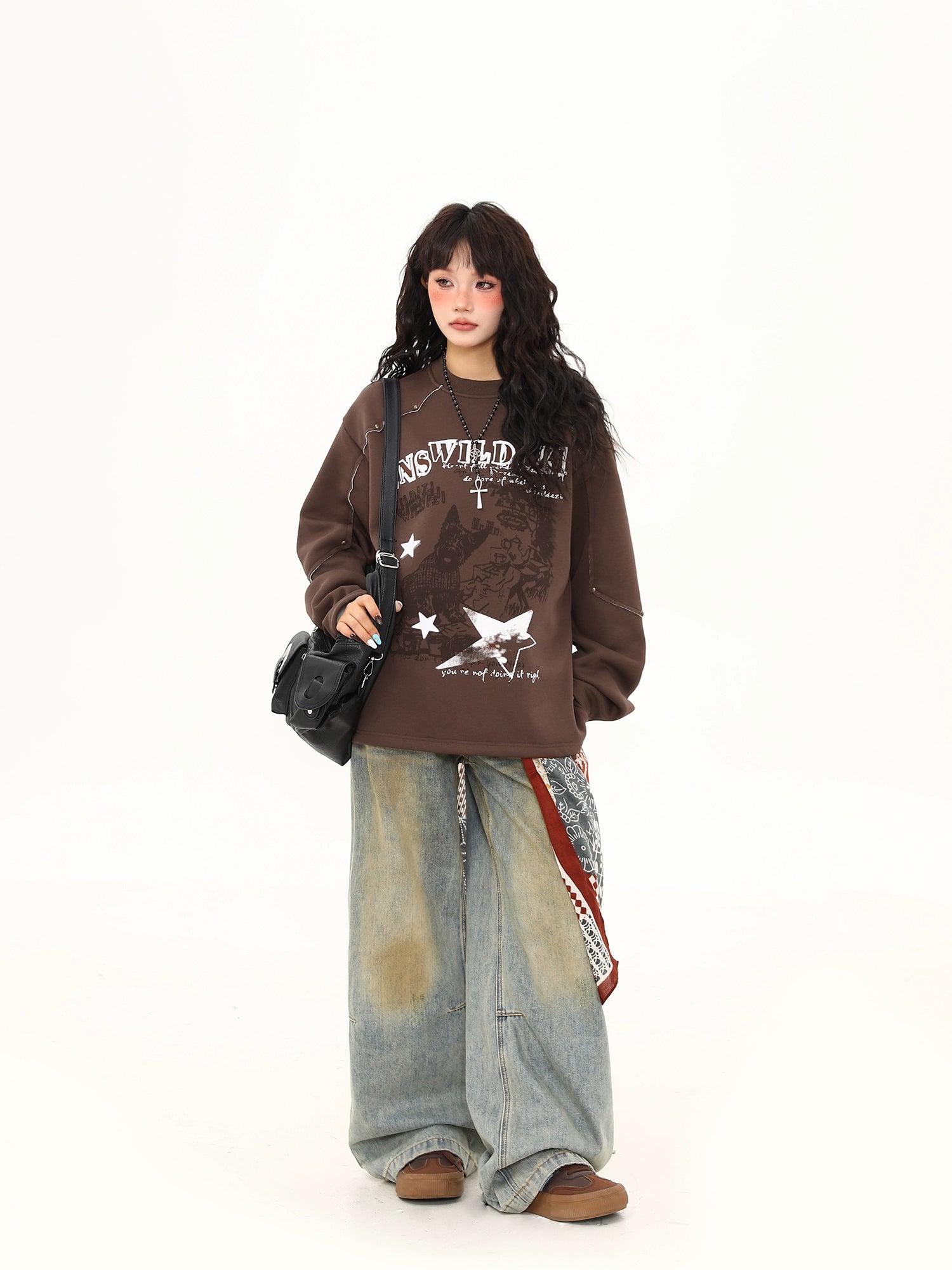 Rust Rebel Graphic Sweatshirt