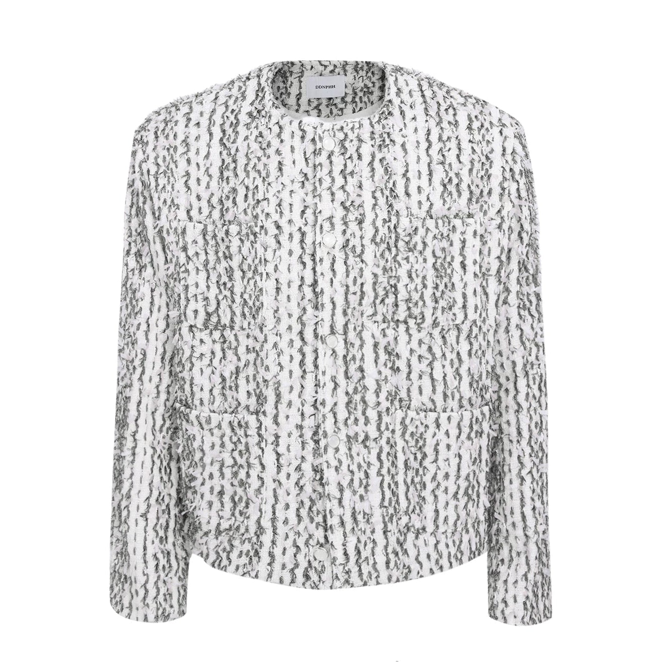 Frostbite Shard Textured Bouclé Jacket