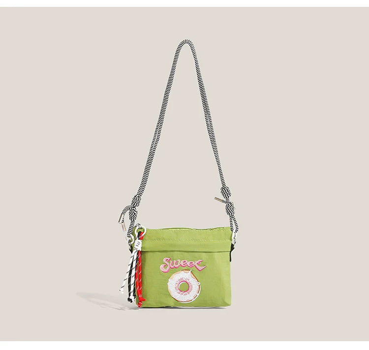 Sweet Sprinkle Donut Rope Crossbody
