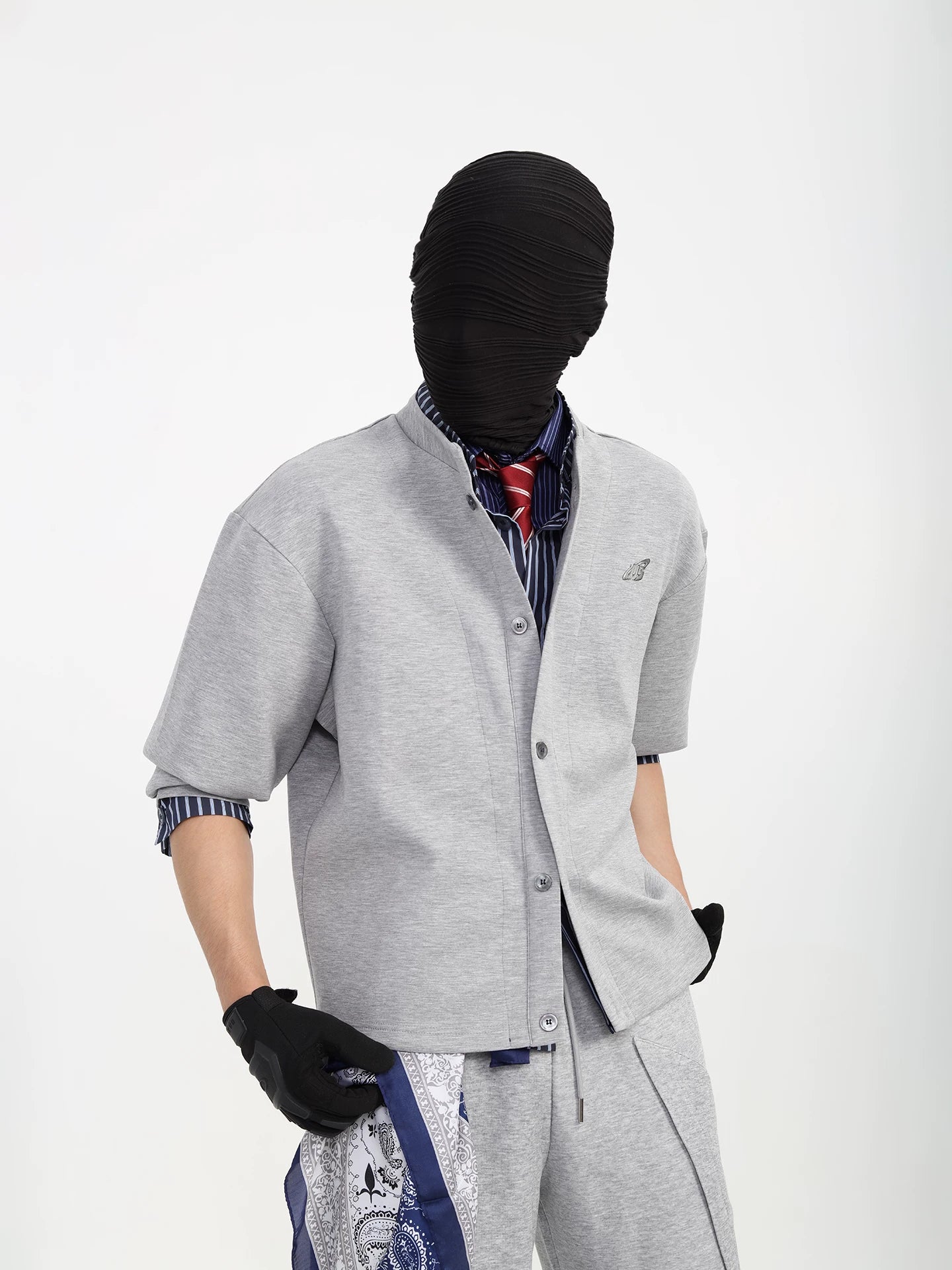 Nimbus Layer Minimal Snap Cardigan