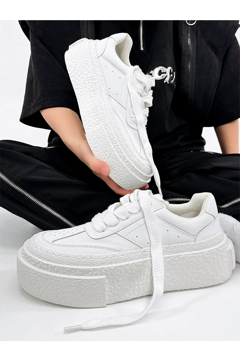 Chunky Textured Sole Sneakers