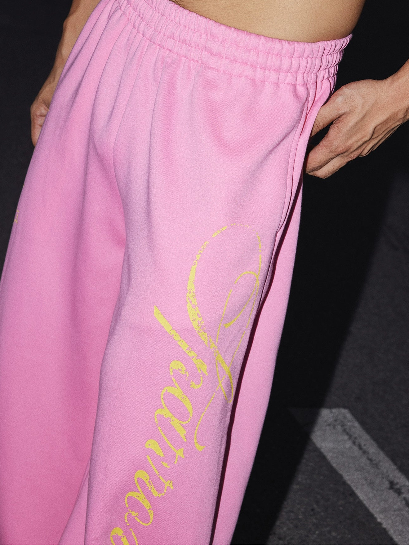 Bubblegum Dream Wide-Leg Pants